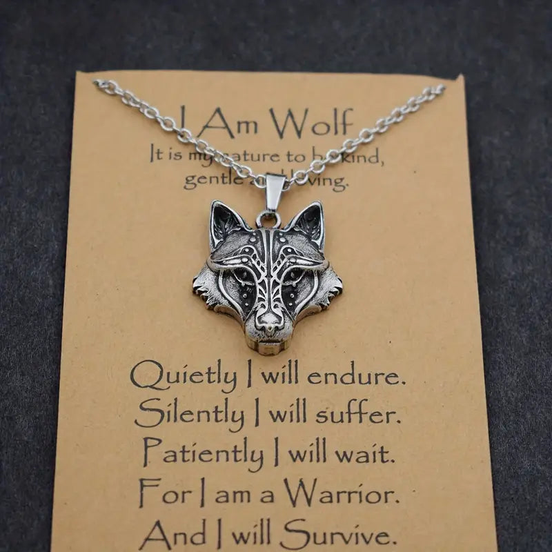 Wolf necklace